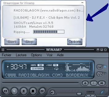 StreamRipper pour Winamp : enregistre les webradios !